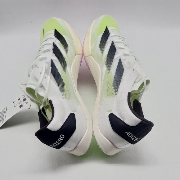 Adidas Adizero Ambition Track Spikes Running Shoes White Mens‎ Size 13 IE5486 - Picture 5 of 11